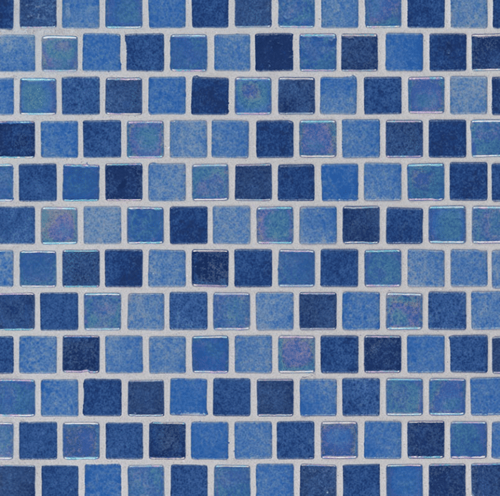 HAWAIIAN SKY 1X1X4MM STAGGERED Recycled Glass Mosaics SQUAREFOOT FLOORING - MISSISSAUGA - TORONTO - BRAMPTON