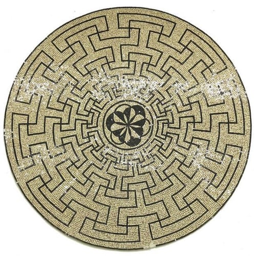 Antico Labirinto 1 – Medallion 59.5” SQUAREFOOT FLOORING - MISSISSAUGA - TORONTO - BRAMPTON