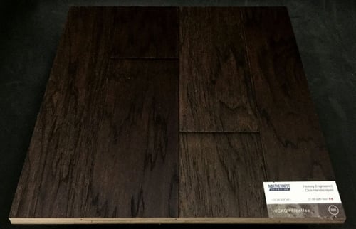 Coffee Northernest Hickory Engineered Hardwood Flooring – Click SQUAREFOOT FLOORING - MISSISSAUGA - TORONTO - BRAMPTON