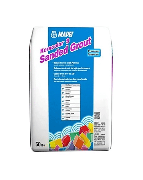 Mapei Keracolor S (Sanded Grout) 50lb 27 Silver SQUAREFOOT FLOORING - MISSISSAUGA - TORONTO - BRAMPTON