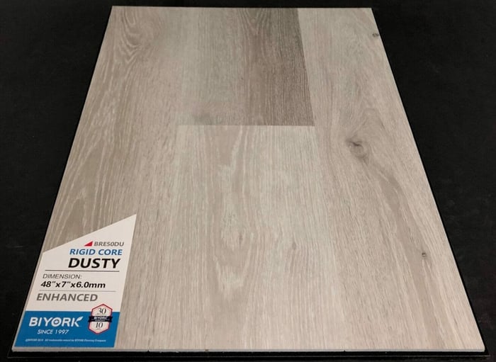 Dusty Biyork 6mm SPC Vinyl Plank Flooring Rigid Core – Enhanced SQUAREFOOT FLOORING - MISSISSAUGA - TORONTO - BRAMPTON