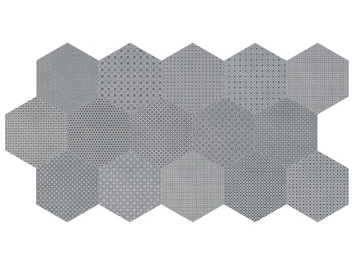 Cashmere Porcelain 8.5 In / 21.6 Cm Hexagon Blend Pressed Matte – Anatolia Tile SQUAREFOOT FLOORING - MISSISSAUGA - TORONTO - BRAMPTON