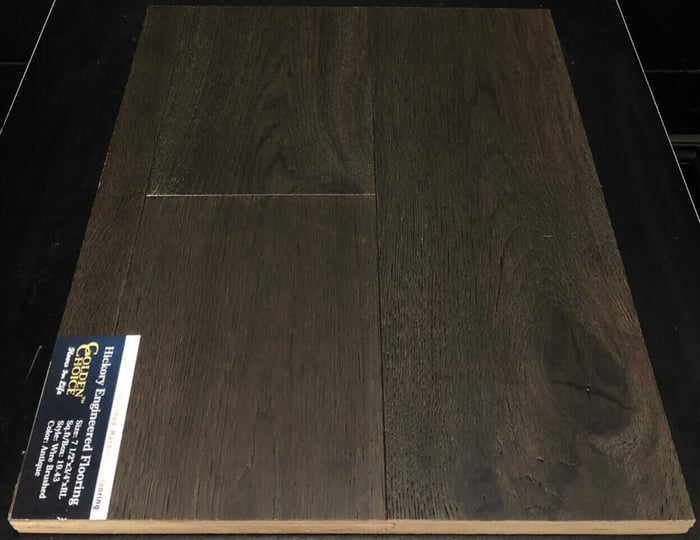 Antique Golden Choice Hickory Engineered Hardwood Flooring