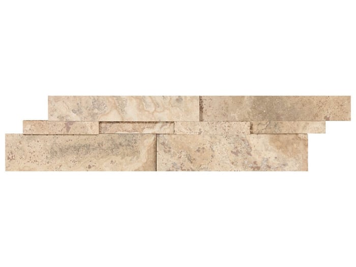 Picasso 6 x 24 in / 15 x 60 cm Cubic Wall Panel Honed Natural Stone – Anatolia Tile SQUAREFOOT FLOORING - MISSISSAUGA - TORONTO - BRAMPTON