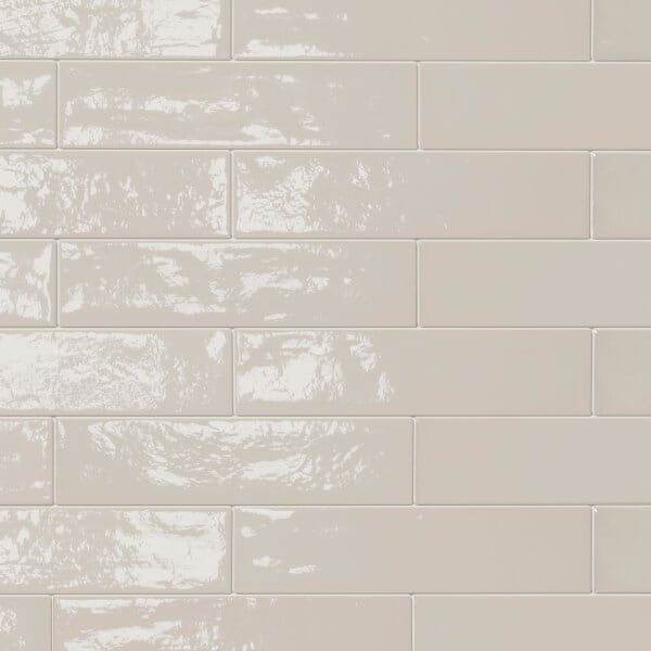 Midgley West Elements Design Silver Tile 3"x12" Brick