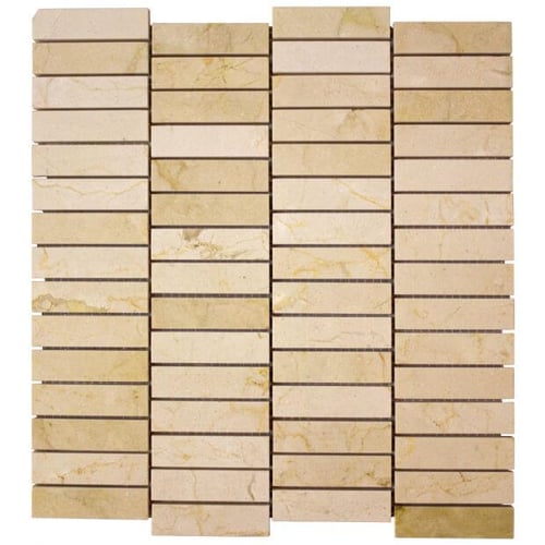 3/4”x3” Collection Crema Marfil Brick M Polished SQUAREFOOT FLOORING - MISSISSAUGA - TORONTO - BRAMPTON