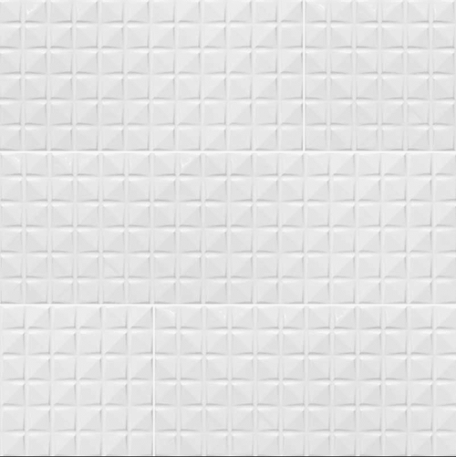 DYMO CHEX WHITE 12X36 GLOSSY Ceramic Mosaics SQUAREFOOT FLOORING - MISSISSAUGA - TORONTO - BRAMPTON