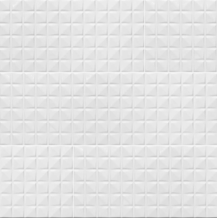 DYMO CHEX WHITE 12X36 GLOSSY Ceramic Mosaics SQUAREFOOT FLOORING - MISSISSAUGA - TORONTO - BRAMPTON