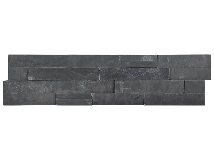 Ledgerstone Carbon 6 X 24 In / 15 X 60 Cm Corner Mosaic – Anatolia Tile SQUAREFOOT FLOORING - MISSISSAUGA - TORONTO - BRAMPTON