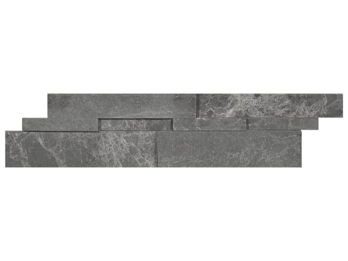 Stark Carbon 6 x 24 in / 15 x 60 cm Cubics Panel Polished Natural Stone – Anatolia Tile SQUAREFOOT FLOORING - MISSISSAUGA - TORONTO - BRAMPTON
