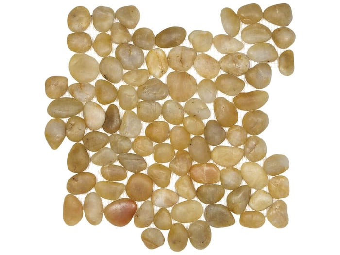 Zen Tonga Sunset Natural Pebble Mosaic Matte – Anatolia Tile SQUAREFOOT FLOORING - MISSISSAUGA - TORONTO - BRAMPTON