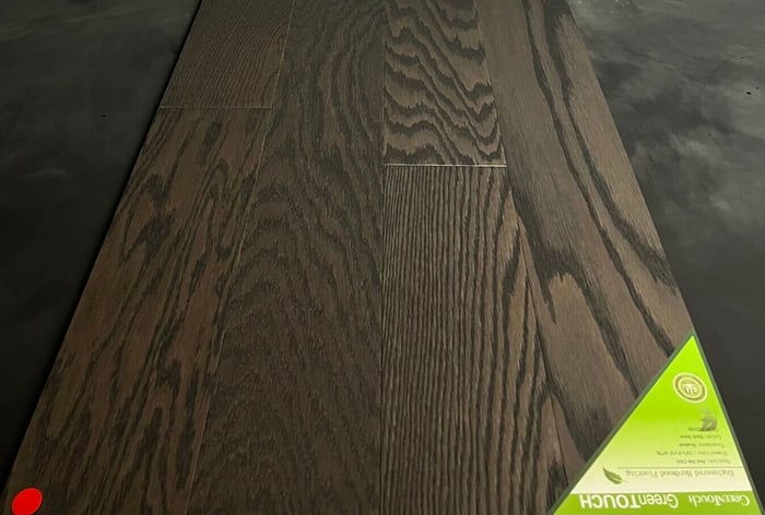 Black Stone Green Touch Red Oak Engineered Hardwood Flooring RO
