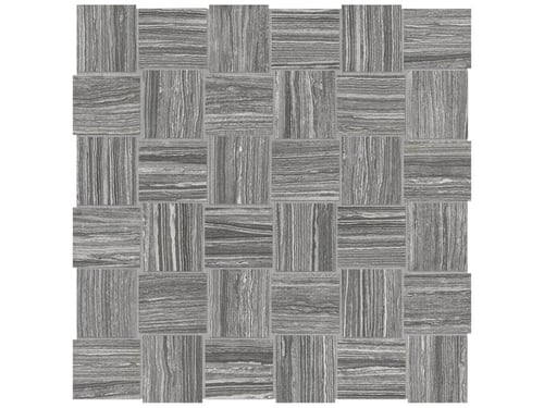 Eramosa Carbon Porcelain 2 x 2 in / 5 x 5 cm Basketweave Mosaic Matte – Anatolia Tile SQUAREFOOT FLOORING - MISSISSAUGA - TORONTO - BRAMPTON