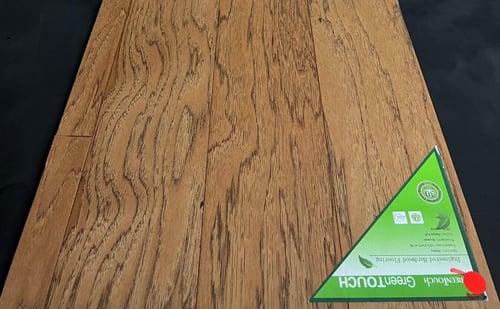 Wellow Puff Green Touch Hickory Engineered Hardwood Flooring HK