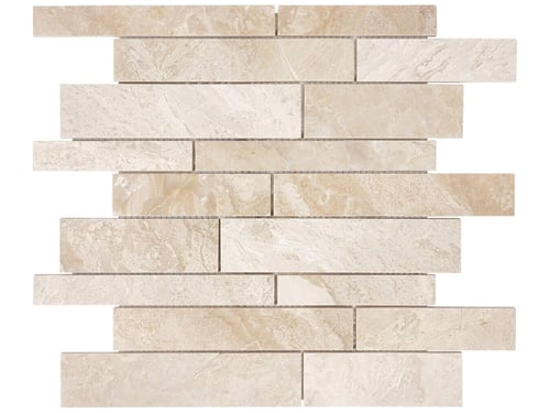 Impero Reale Random Strip Mosaic Polished / Honed Marble – Anatolia Tile SQUAREFOOT FLOORING - MISSISSAUGA - TORONTO - BRAMPTON