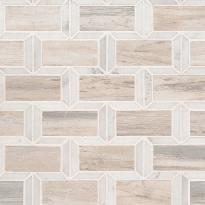 ANGORA FRAMEWORK SUBWAY POLISHED Marble Mosaics SQUAREFOOT FLOORING - MISSISSAUGA - TORONTO - BRAMPTON