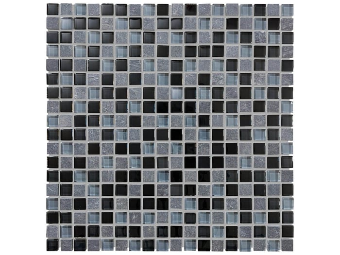 Black Timber 5/8 X 5/8 In / 1.6 X 1.6 Cm Mosaic – Anatolia Tile SQUAREFOOT FLOORING - MISSISSAUGA - TORONTO - BRAMPTON