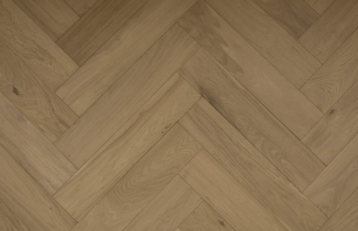 Grandeur Herringbone Oak Engineered Nordic Sand