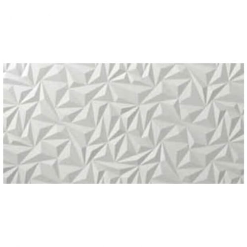 16”x32” 3D Wall Design Angle White Matt SQUAREFOOT FLOORING - MISSISSAUGA - TORONTO - BRAMPTON
