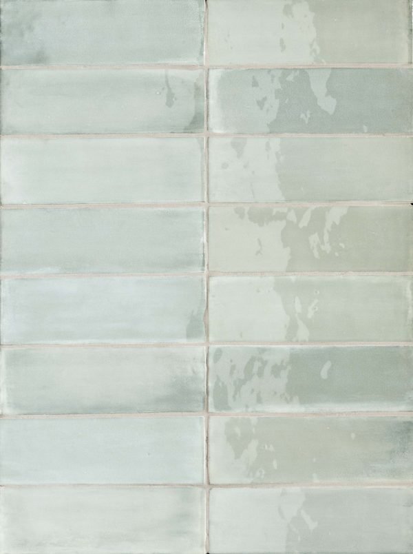 Urban Zebra Aquamarine TBrick Ceramic Tile