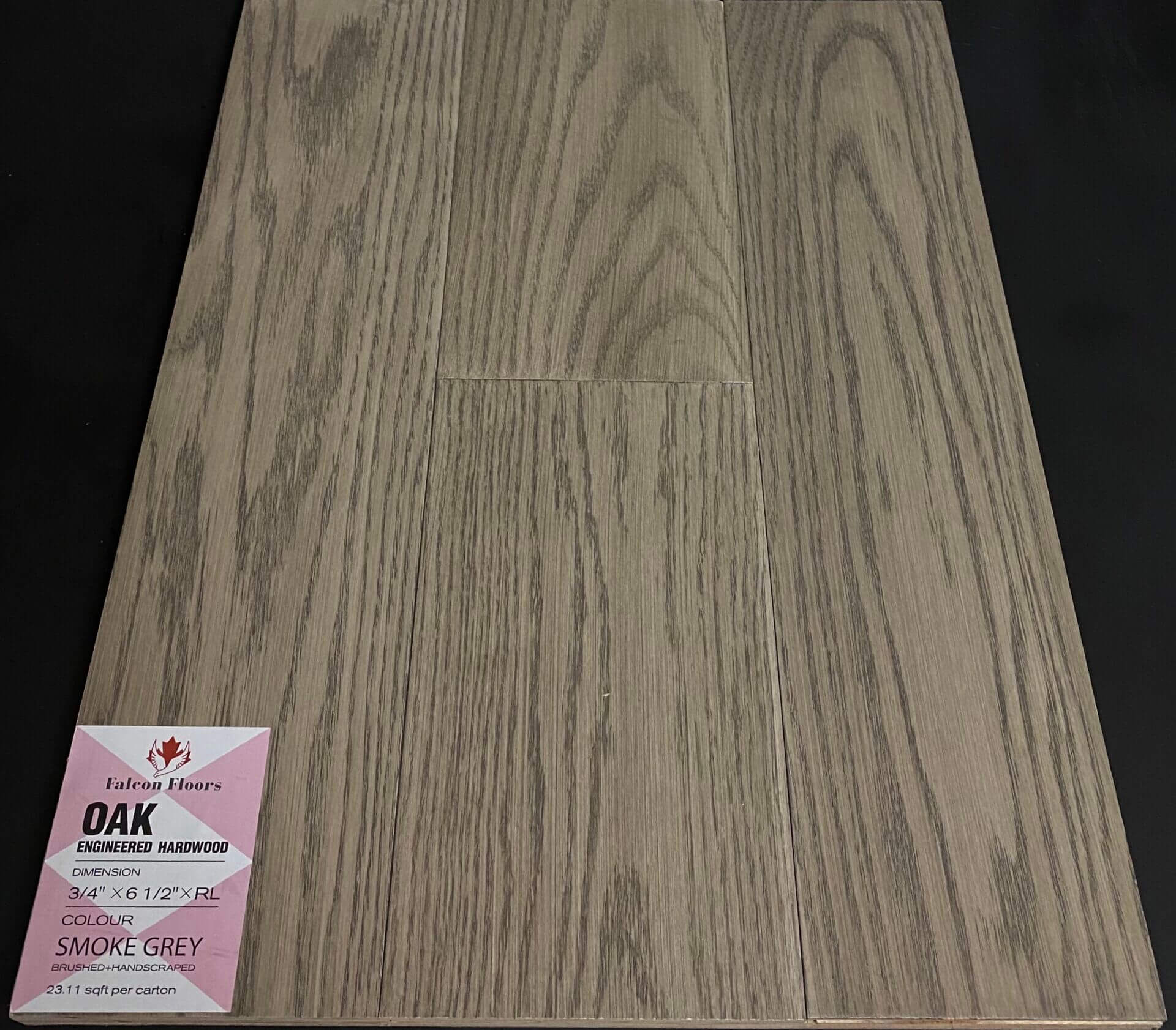 Smoke Grey Falcon Floors Oak Engineered Hardwood Flooring