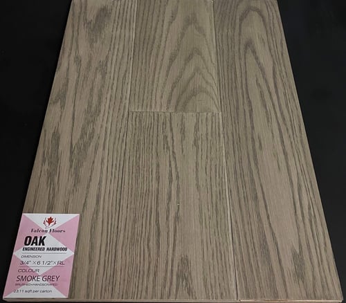 Smoke Grey Falcon Floors Oak Engineered Hardwood Flooring SQUAREFOOT FLOORING - MISSISSAUGA - TORONTO - BRAMPTON