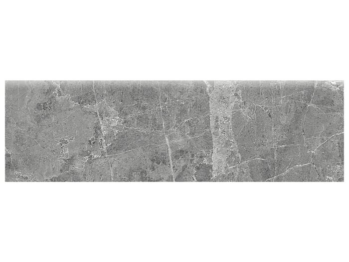 Regency Carbon Porcelain 3 X 10 In / 7.5 X 25 Cm Bullnose Glossy – Anatolia Tile SQUAREFOOT FLOORING - MISSISSAUGA - TORONTO - BRAMPTON