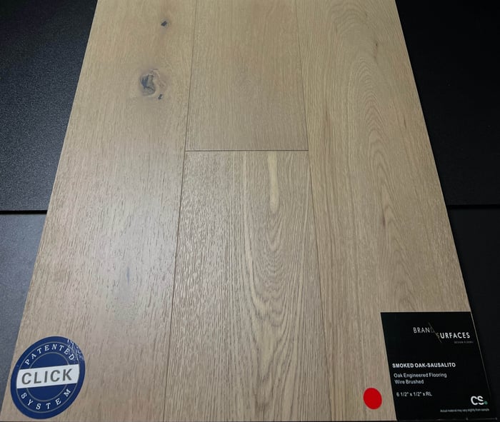 Sausalito Brand Surfaces Oak Engineered Hardwood Flooring - Click - Squarefoot Flooring - Toronto