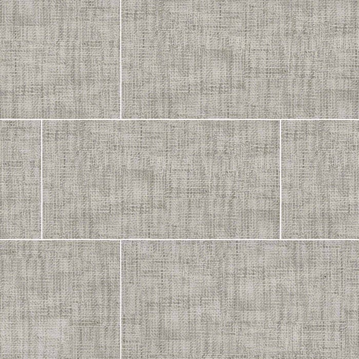 CROSSHATCH GRAY TEKTILE PORCELAIN TILE SQUAREFOOT FLOORING - MISSISSAUGA - TORONTO - BRAMPTON