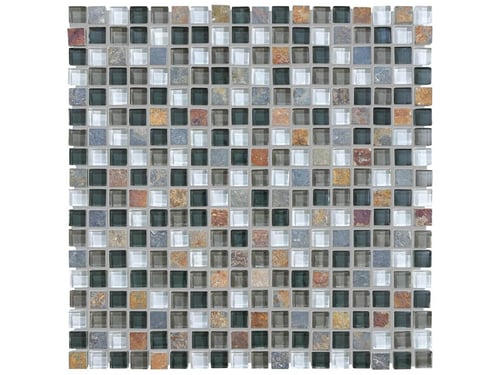 Smoky Mica 5/8 X 5/8 In / 1.6 X 1.6 Cm Mosaic – Anatolia Tile SQUAREFOOT FLOORING - MISSISSAUGA - TORONTO - BRAMPTON