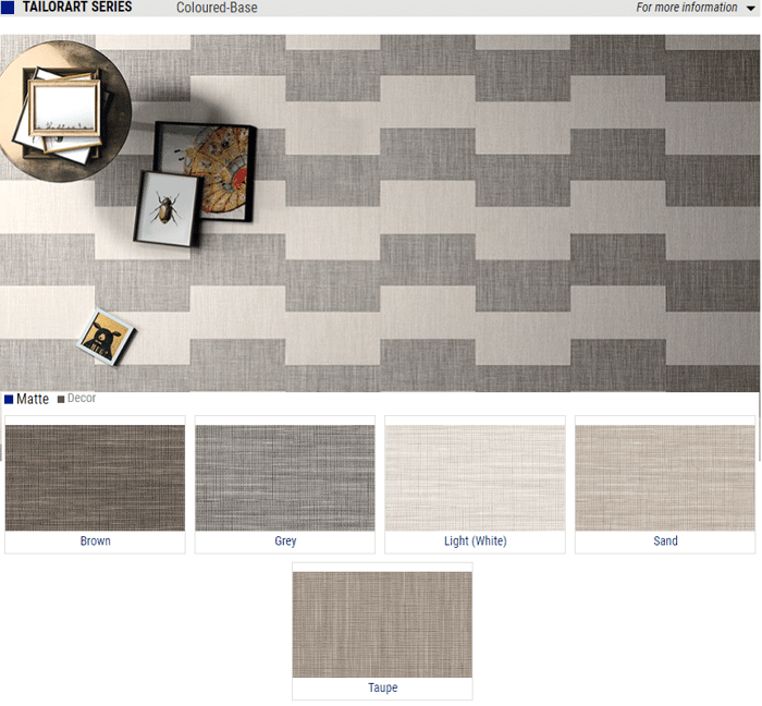 Tailorart Series Matte Porcelain Tiles – Color: Brown, Grey, Light White, Sand, Taupe – Color: 12×24 24×24 SQUAREFOOT FLOORING - MISSISSAUGA - TORONTO - BRAMPTON