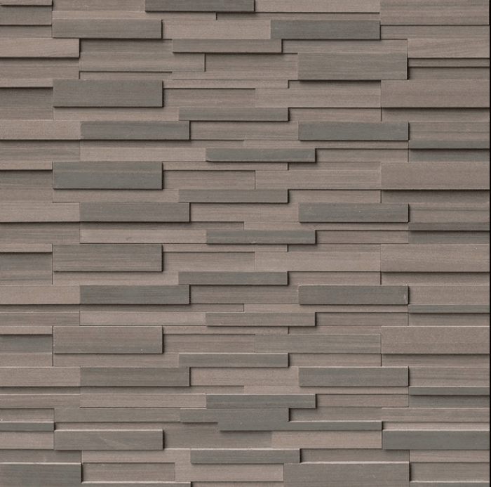 BROWN WAVE Porcelain Mosaics SQUAREFOOT FLOORING - MISSISSAUGA - TORONTO - BRAMPTON