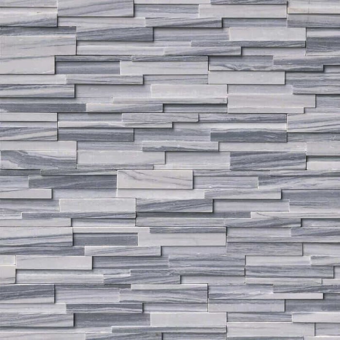 Alaska Gray 3D Honed Stacked Stone Panels Ledgerstone SQUAREFOOT FLOORING - MISSISSAUGA - TORONTO - BRAMPTON