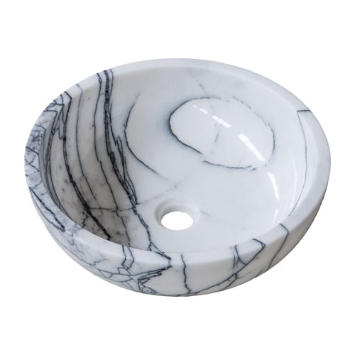 New York-lilac Marble Round Sink Sapphirus Stone & Tile SQUAREFOOT FLOORING - MISSISSAUGA - TORONTO - BRAMPTON