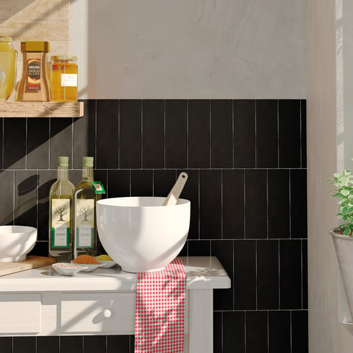 Borgo Noir Matte 2.5" x 8" - Porcelain - Neshada Tile & Stone