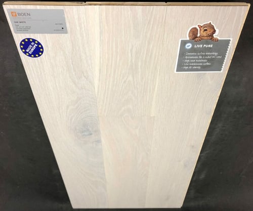 White Boen Oak Engineered Hardwood Flooring SQUAREFOOT FLOORING - MISSISSAUGA - TORONTO - BRAMPTON