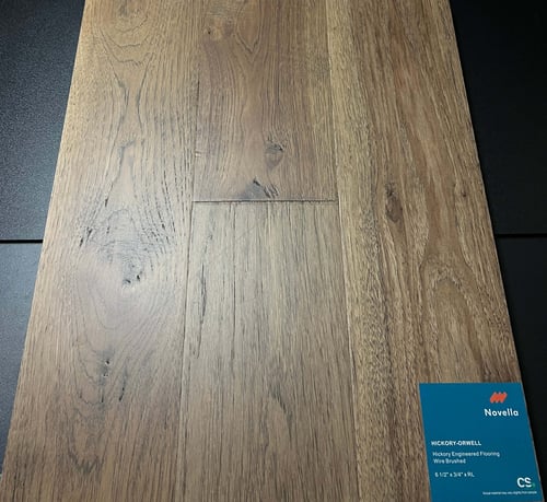 Orwell Novella Hickory Engineered Hardwood Flooring