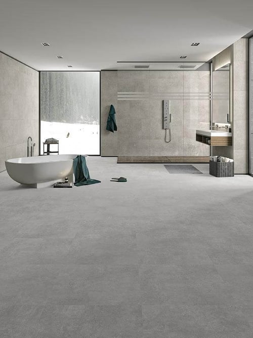 Ark Silver Rectified Porcelain Sapphirus Stone & Tile SQUAREFOOT FLOORING - MISSISSAUGA - TORONTO - BRAMPTON