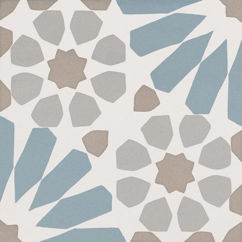 Etnic B Light Blue Deco Anthology Ceratec Tiles SQUAREFOOT FLOORING - MISSISSAUGA - TORONTO - BRAMPTON