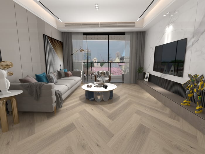 PRESTIGE NATURAL WODEN HERRINGBONE