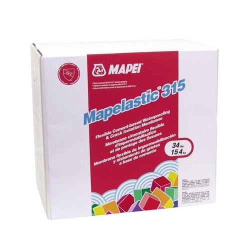 Mapei Mapelastic 315 Kit – Professional, Powder & Liquid Waterproofing Membrane – 34 lbs SQUAREFOOT FLOORING - MISSISSAUGA - TORONTO - BRAMPTON