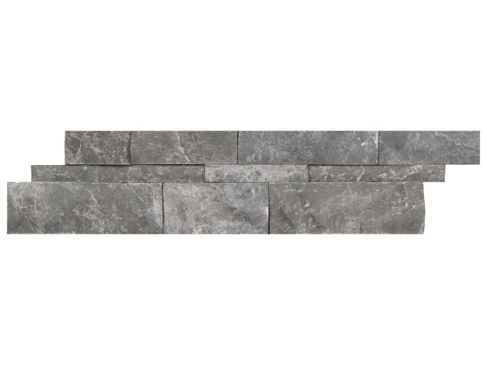 Stark Carbon Marble 6 x 24 in / 15 x 60 cm Wall Panel Split Face Natural Stone – Anatolia Tile SQUAREFOOT FLOORING - MISSISSAUGA - TORONTO - BRAMPTON