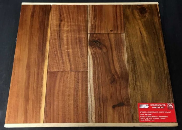 Natural NAF Exotic Walnut Hardwood Flooring SQUAREFOOT FLOORING - MISSISSAUGA - TORONTO - BRAMPTON