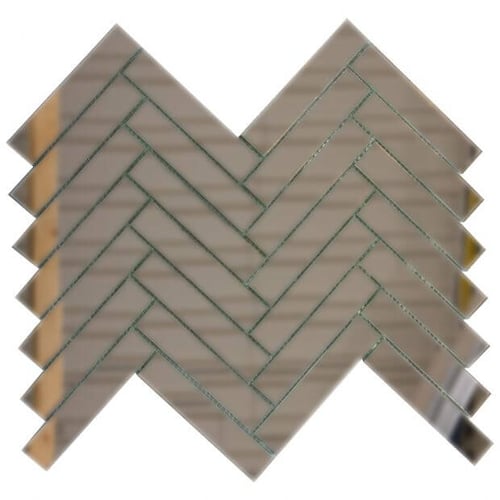 1”x4” Mirror Herringbone Clear SQUAREFOOT FLOORING - MISSISSAUGA - TORONTO - BRAMPTON