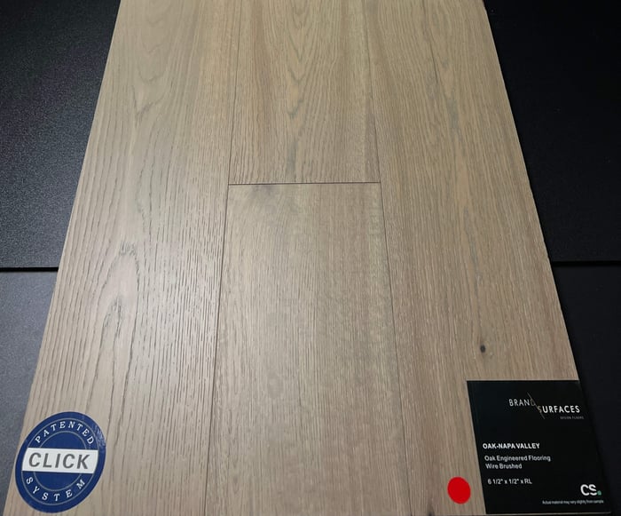 Napa Valley Brand Surfaces Oak Engineered Hardwood Flooring - Click - Squarefoot Flooring - Toronto