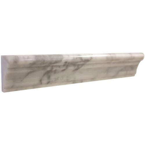 2”x12” Collection Bianco Carrara Frame Molding Honed SQUAREFOOT FLOORING - MISSISSAUGA - TORONTO - BRAMPTON