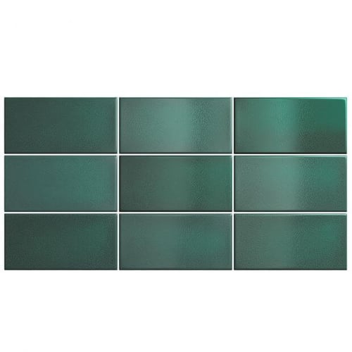 3”x6” Crackle Esmerald Green SQUAREFOOT FLOORING - MISSISSAUGA - TORONTO - BRAMPTON