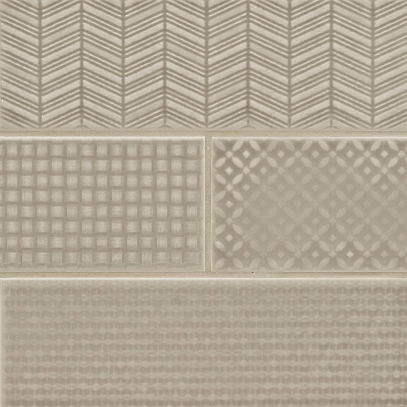 MSI Urbano Warm Concrete 3d Mix Tile