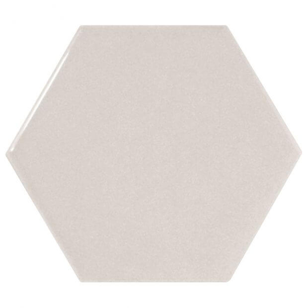 4”x5” Scale Hex Light Grey Brillo SQUAREFOOT FLOORING - MISSISSAUGA - TORONTO - BRAMPTON