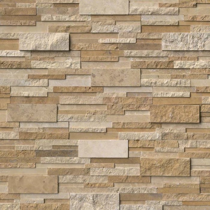 Casa Blend 3D Multi Finish Stacked Stone Panels Ledgerstone SQUAREFOOT FLOORING - MISSISSAUGA - TORONTO - BRAMPTON